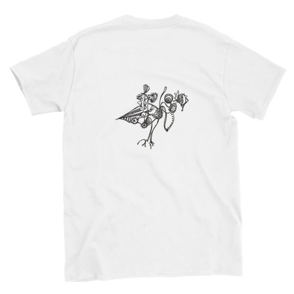 Kids Abstract Bird T-Shirt - Le style artistique rencontre le confort quotidien – Image 2