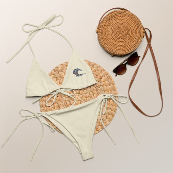 String Bikini – Wavy Neon - Image 6