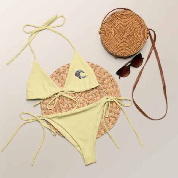 String Bikini – Wavy Neon - Image 5